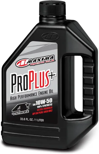Miniatura 7 de Maxima Racing Oils 30-029128-2PK Pro Plus+ 10w40 - Aceite sintético para motor de motocicleta, botella 1G, paquete de 2