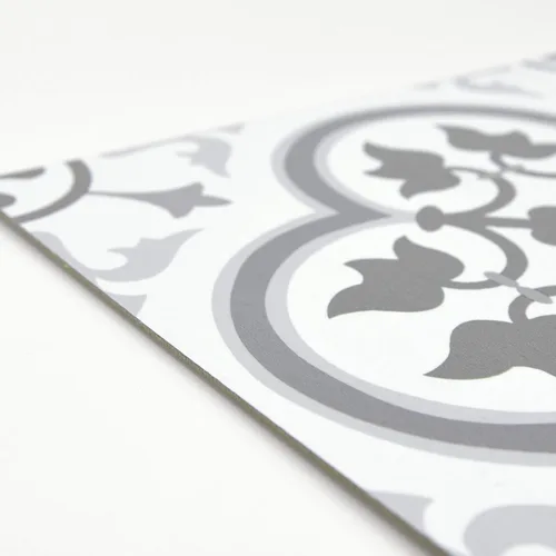 Miniatura 8 de FloorPops FP2953 Remy - Azulejos para suelo (pelar y pegar, color gris)