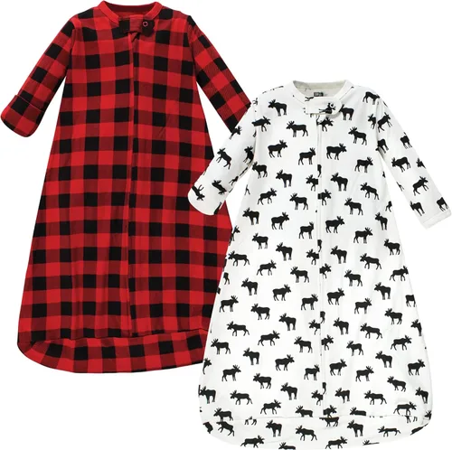 Miniatura 26 de Hudson Baby Saco de dormir unisex de algodón con manga larga para bebé, saco, manta Toile