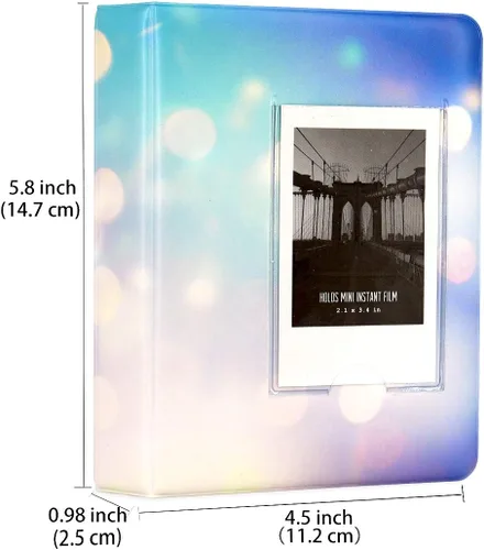 Miniatura 2 de BigTrend - Álbum de película de papel fotográfico de 2 x 3 pulgadas para cámara Fujifilm Instax Mini, Polaroid Snap, Z2300, cámaras instantáneas