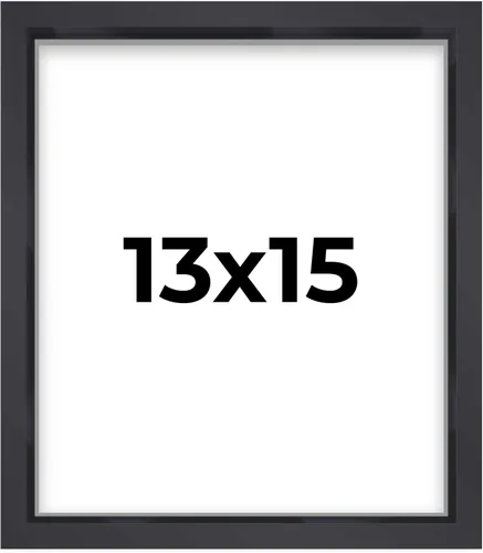 Miniatura 173 de Marco contemporáneo de caja de sombra negra de 14 x 25 pulgadas, profundidad de espacio utilizable, tamaño interior 14 x 25 o 25 x 14 pulgadas