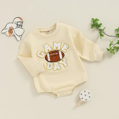 Miniatura 40 de FYBITBO Sudadera de cuello redondo para bebé niña y niño, mameluco de burbujas, camisa de manga larga, traje de San Valentín, ropa de otoño
