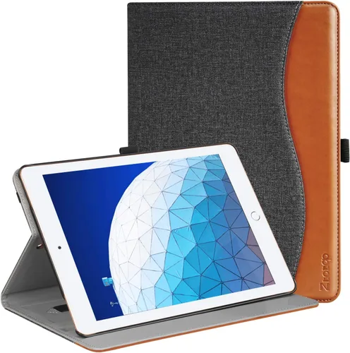 Miniatura 18 de Funda para iPad mini 5 2019/Mini 4 3 2 1 de 7.9 pulgadas, Cubierta Folio de Soporte de Cuero PU Premium con función de encendido y apagado Negro