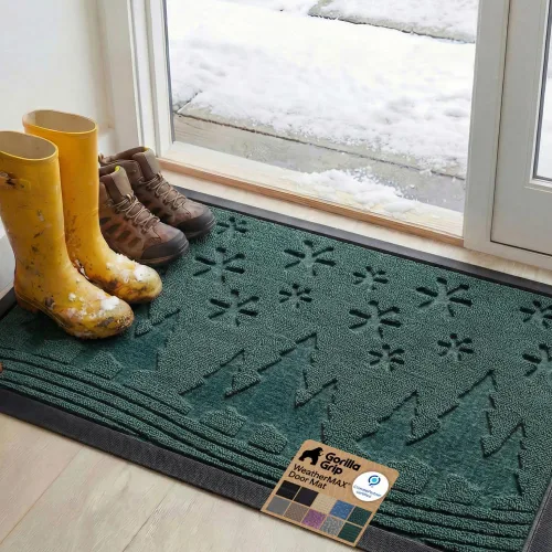 Miniatura 58 de Gorilla Grip - Tapete WeatherMax todoterreno 100% impermeable, caucho natural, resistente a manchas y decoloración, perfil bajo, interior y Grafito