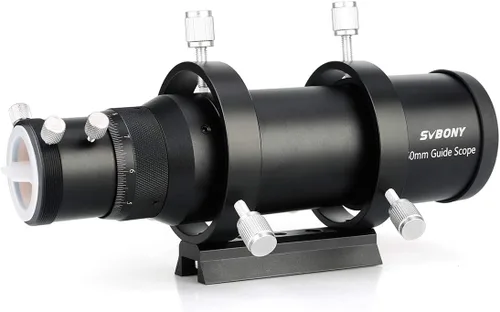 Miniatura 9 de SVBONY SV106 Alcance de guía con buscador de enfoque helicoidal y alcance de guía de uso múltiple para telescopio astronómico (50mm)