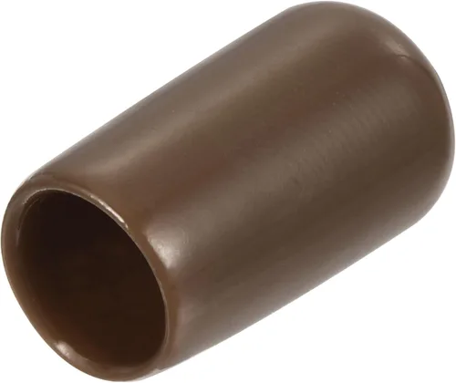 Miniatura 112 de uxcell 25 tapas de goma de 0.787 in de vinilo de identificación redonda tapa tapa de rosca de tornillo protectores negro