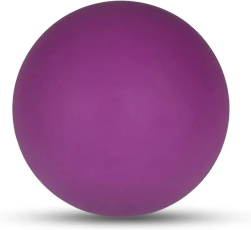 WOVTE Pelota de lacrosse para masaje para músculos doloridos, hombros, cuello, espalda, pies, cuerpo, tejido profundo, punto de activación, nudos