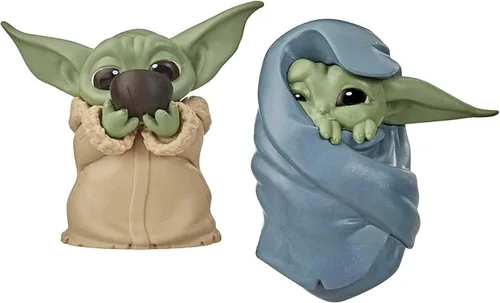 STAR WARS The Bounty Collection The Child - Juguetes coleccionables de 2.2 pulgadas The Mandalorian "Baby Yoda" para sorber sopa, figura envuelta en