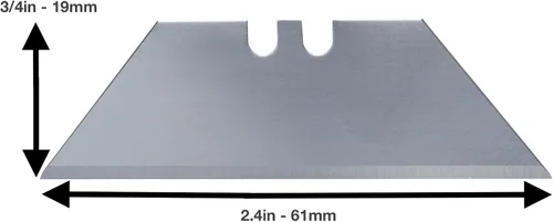 Miniatura 4 de Cuchillas de cuchillo utilitario, repuestos de cuchillas de corte, 10 paquetes, una de cada una de las cuchillas estándar, cuchillas de gancho
