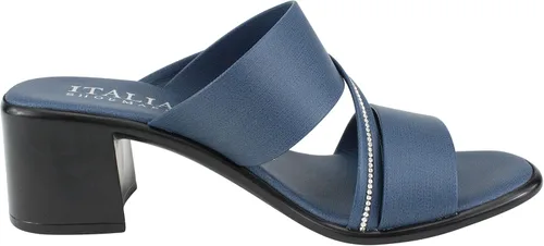 Miniatura 4 de ITALIAN Shoemakers Coletty - Sandalias cómodas de tacón bajo para mujer, puntera abierta, soporte para el arco