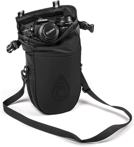 Miniatura 3 de Aqua Quest Ice Cave - Bolsa seca aislada - Bolsa seca térmica de 5 litros y 12 L, impermeable, ligera, compacta, gris, azul, negro