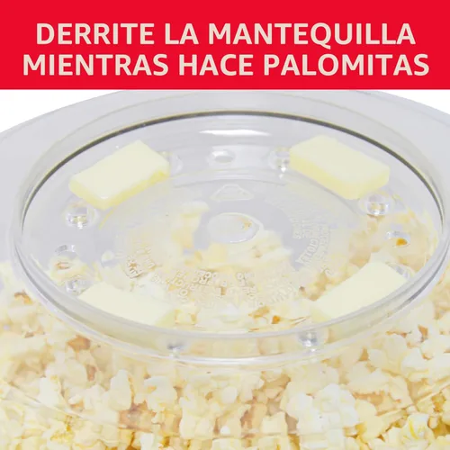 Miniatura 4 de West Bend Stir Crazy - Máquina de palomitas de maíz con aceite caliente, máquina para hacer palomitas de maíz con tapa grande para tazón de servir