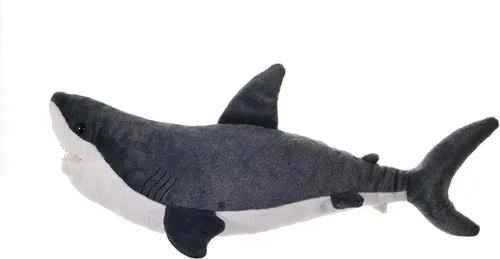 Miniatura 6 de Wild Republic Gran tiburón blanco de peluche de peluche, regalos para niños, Cuddlekins de 20 pulgadas