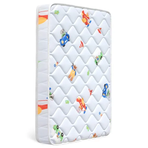 Letmxiu Colchón de bebé de alta calidad para cuna y cama infantil, 100% tela de punto, superficie polar de alta calidad, hipoalergénico, suave y