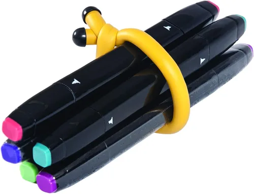 Miniatura 5 de IdeaWorks Gorilla, cable flexible y flexible, bridas para cables para electrónica, colgar y organizar (4,8 pulgadas), 8 pulgadas, Multi JB8255