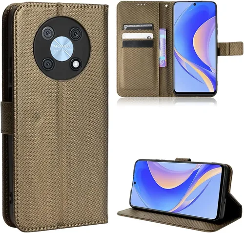 Miniatura 9 de Funda de piel sintética para Huawei Nova Y90, funda con tapa para Huawei Nova Y90 / Enjoy 50 Pro CTR-AL00, color negro