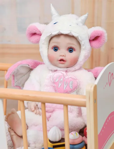 Miniatura 2 de Muñecas de bebé, muñeca de 18 pulgadas de gran tamaño, muñeca de bebé realista, cuerpo suave y lindo, muñeca de bebé de la vida real con accesorios