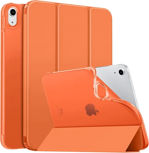 Miniatura 44 de MoKo Funda para iPad (A16) de 11ª generación 2025/10ª generación 2022, iPad de 11 pulgadas/10.9 pulgadas con cubierta trasera translúcida de TPU