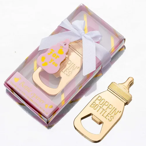 Miniatura 2 de Paquete de 24 abridores de biberones para baby shower, regalos de decoración, recuerdos de decoración, abrebotellas con caja de regalo utilizados