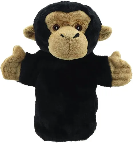 The Puppet Company - Eco Animal Buddies - Marioneta de mano de chimpancé - 9.8 in