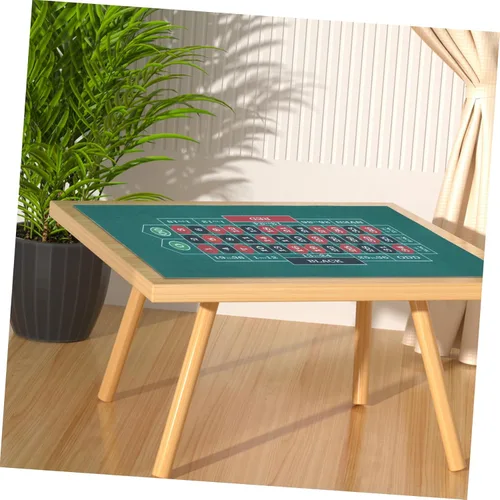 Miniatura 6 de ABOOFAN Alfombra de póquer divertida mejorada, tapete de juego, juego de cartas para reunión en casa, accesorio de juego para fiestas