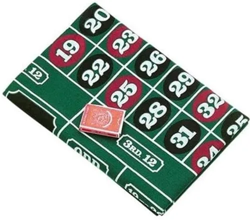 ARC-POWER para 72 "x 36" Casino Ruleta Rueda Fieltro Juego de Diseño para Mesa Casera Blackjack