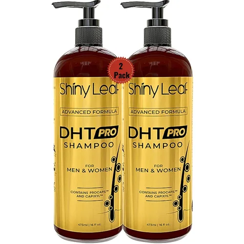 DHT Pro Shampoo Fórmula avanzada con Procapil y Capixyl, bloqueadores de DHT y extractos naturales, champú antiadelgazamiento para hombres y