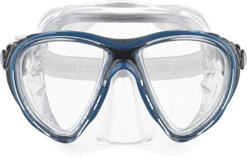Cressi Máscara de buceo de alta gama para adultos, fabricada en silicona de cristal revolucionario, cristal evolutivo de ojos grandes: fabricado en