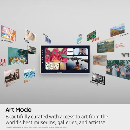 Miniatura 4 de Samsung QN50LS03FAFXZA 50 Inch The Frame QLED 4K Art Mode Vision AI Smart TV with a Samsung HW-B630F B-Series Soundbar 3.1 Ch and Subwoofer with