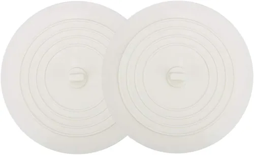Miniatura 11 de V-TOP Tapón de Desagüe de Bañera Paquete de 2, Tapón de Bañera de Silicona de 5 Pulgadas Cubierta de Desagüe de Ducha, Tapón de Bañera Retenedor