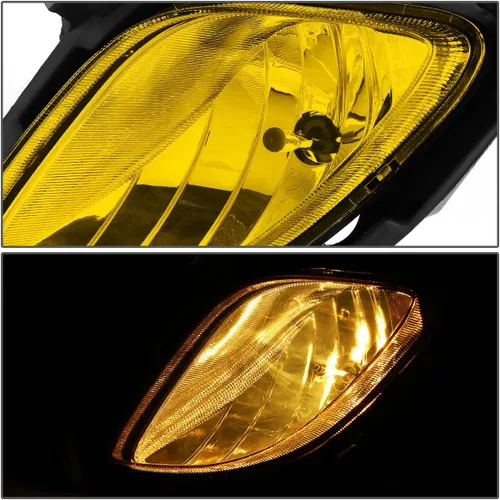 Miniatura 2 de DNA MOTORING FL-ZTL-130-AM - Luz antiniebla con interruptor para el lado del conductor y del pasajero, mejora la visibilidad