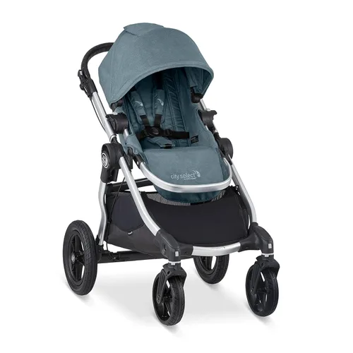 Miniatura 5 de Baby Jogger City Select cochecito doble Cochecito para bebé con 16 formas de montar, asiento de segunda incluido Cochecito plegable rápido, Jet