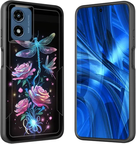 Miniatura 116 de Funda para Moto G 5G 2023, [probada en caídas de grado militar], resistente, resistente, resistente, a prueba de golpes, funda protectora