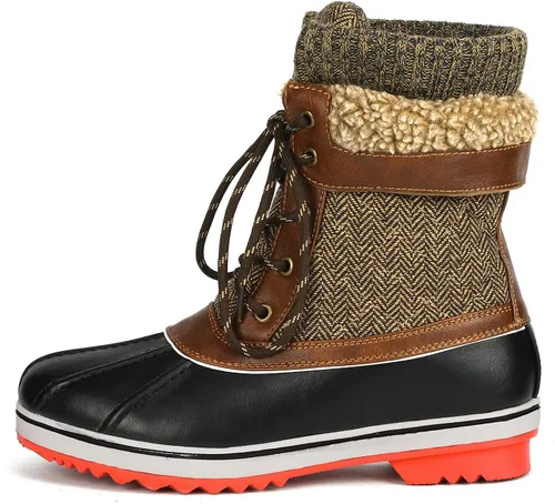 Miniatura 3 de DREAM PAIRS Botas de nieve de invierno para mujer