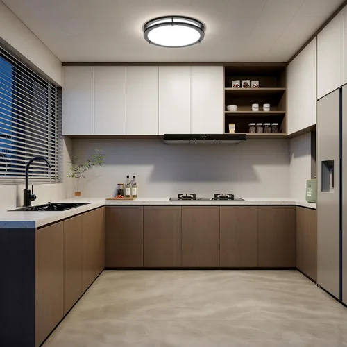 Miniatura 8 de Kalium - Lámpara de techo LED con control remoto de 10 pulgadas, lámpara de techo empotrada, 18W 3000K-6000K temperatura de color ajustable