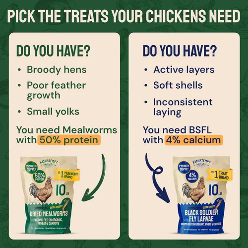 Miniatura 4 de 5 libras de gusanos secos para aves, pollo, pescado