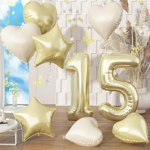 Miniatura 35 de Globo grande de aluminio 60, 40 pulgadas, color verde azulado oscuro, globo autoinflable del número 60 para hombres de 60 cumpleaños, globos de Azul
