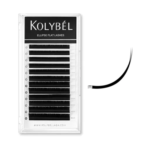 Miniatura 11 de KOLYBEL - Extensiones de pestañas Easy Fan de 0.05 mm de grosor, pestañas postizas rizadas D, bandeja de pestañas mixtas de 8-15 mm, extensión