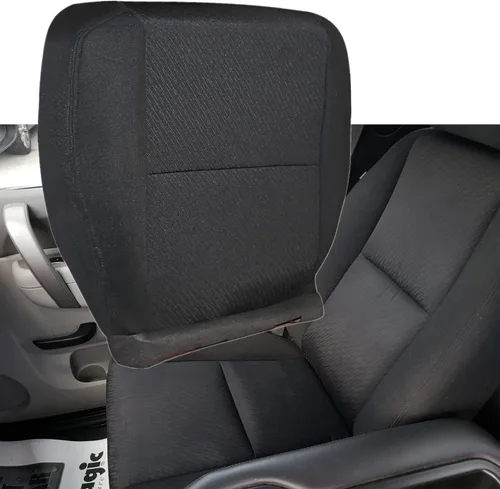 Miniatura 2 de SecosAutoparts Funda de asiento de tela inferior del lado del conductor negra compatible con Chevrolet Silverado 1500 2500 3500 GMC Sierra Tahoe