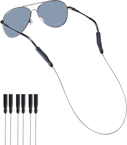 Miniatura 16 de Correa para Gafas - Correa para Gafas de Sol, Correas para Gafas Sin Cable de Cola, Cordón para Anteojos, Sujetadores de Gafas Alrededor del Cuello