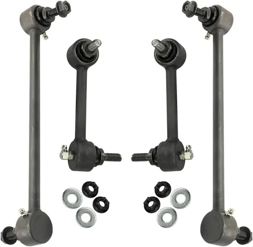Miniatura 74 de Detroit Axle - 4 barras estabilizadoras AWD para Chrysler 300 2005-2019 Dodge Charger 2005-2008 2005-2008 Magnum Stabilizer Enlaces de extremo
