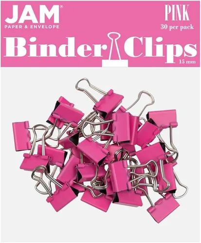 Miniatura 66 de Broches aprietapapeles JAM Paper®, Blanco