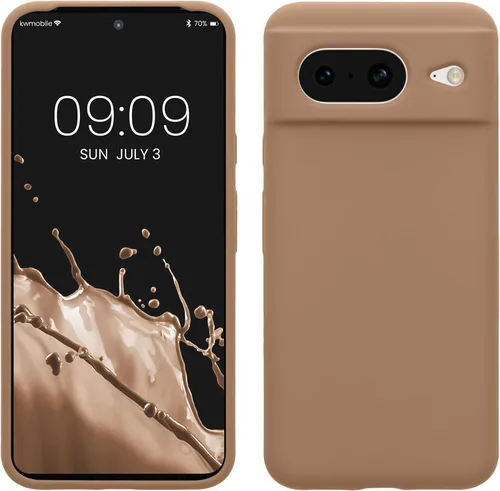 Miniatura 99 de kwmobile Funda compatible con Google Pixel 7 - Funda de silicona TPU con acabado suave - Piedra antigua