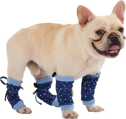 Miniatura 10 de PetWarm Juego de 4 fundas de recuperación para perros, funda para patas de perro, ideal para comodidad y apoyo durante la recuperación de mascotas