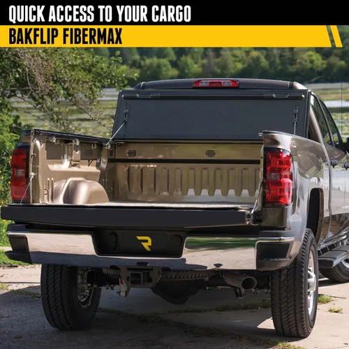 Miniatura 4 de BAK BAKFlip FiberMax - Cubierta rígida plegable para caja de camioneta 1126223 Se adapta a Dodge Ram 1500 2019 - 2023 caja de 6 pies 4 pulgadas