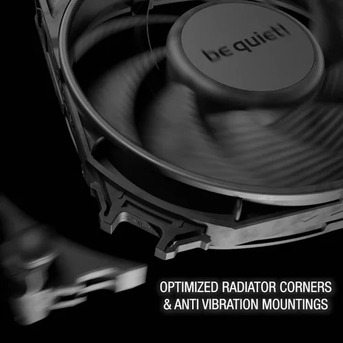 Miniatura 6 de be quiet! Silent Wings Pro 4 120mm PWM 3000 RPM Ventilador de enfriamiento premium de bajo ruido 4-Pino BL098 Negro