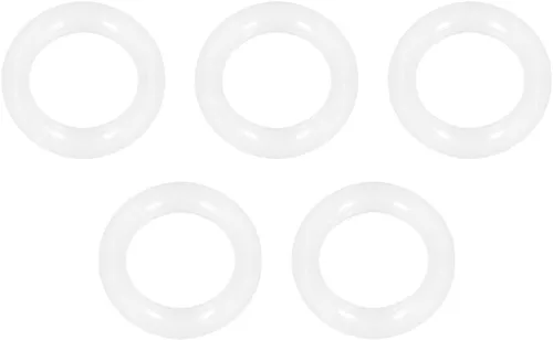 Miniatura 5 de uxcell Junta tórica de silicona, 0.236 in de diámetro exterior, 0.110 in de diámetro interior, 0.063 in de ancho, junta de anillos de sello VMQ
