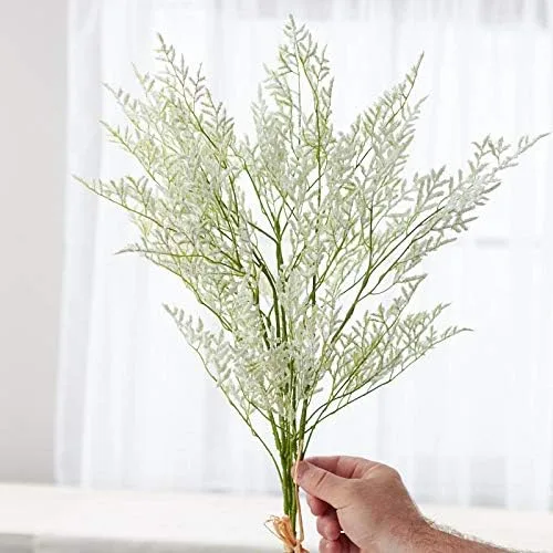 Miniatura 2 de Factory Direct Craft Paquete de flores artificiales de caspia verde para decoración de interiores