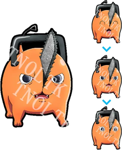 Miniatura 11 de Calcomanías de animé para automóvil, impermeables, calcomanías de parachoques de anime para automóvil, laptop, ventana, iPad, patineta, niños B-02