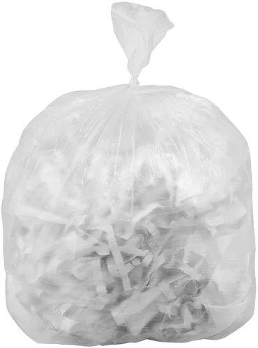 Miniatura 2 de Bolsas de basura de 8 galones – 75 bolsas de basura pequeñas a medianas Bolsas de basura transparentes de 24 x 24 pulgadas Bolsas de basura